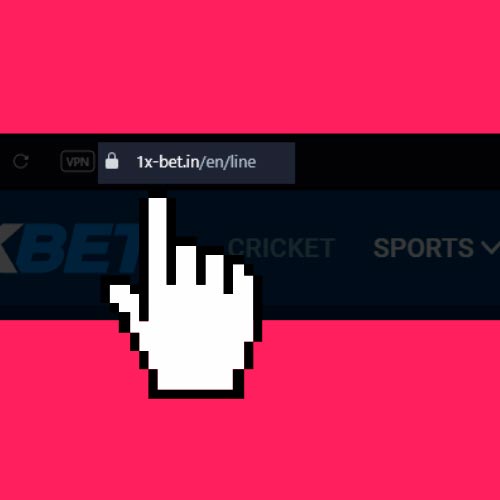 go to the official website of 1xbet