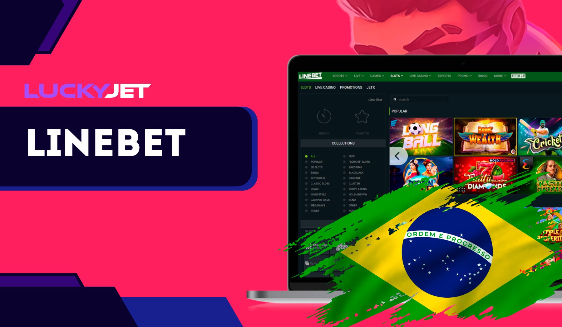Linebet Lucky Jet é um jogo desenvolvido especificamente para jogadores brasileiros