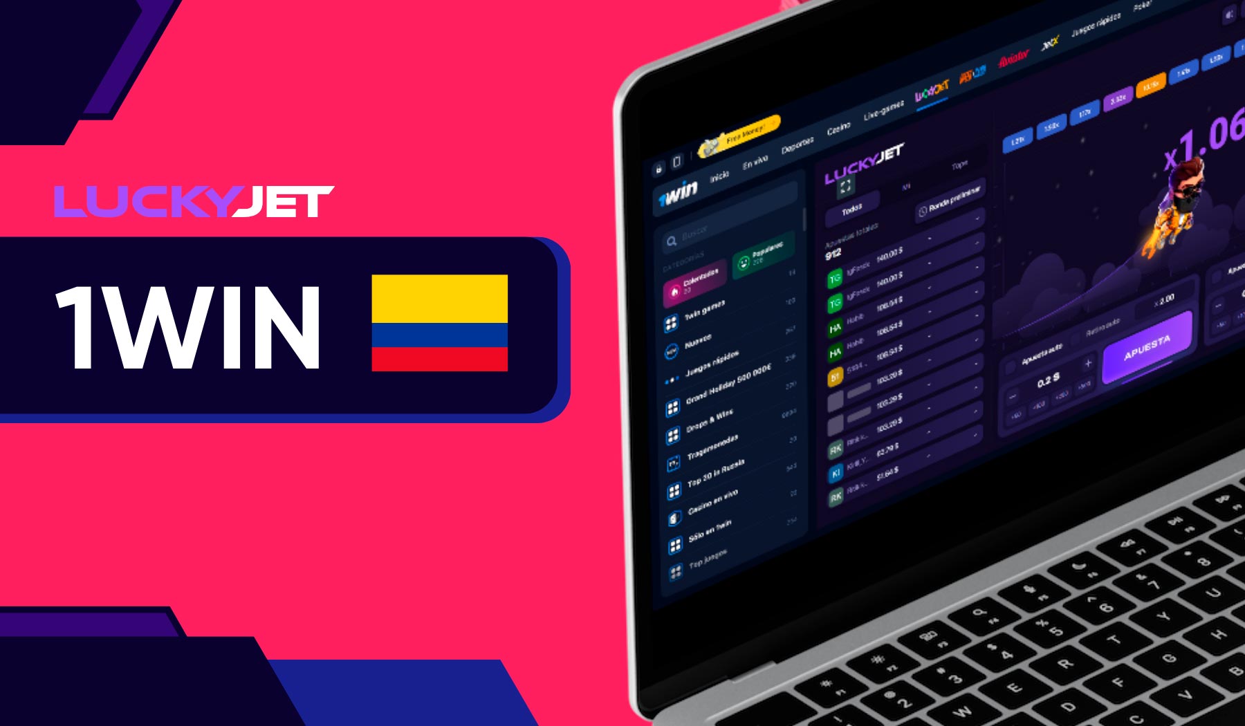 1win Casino - lo que ofrece a los jugadores colombianos