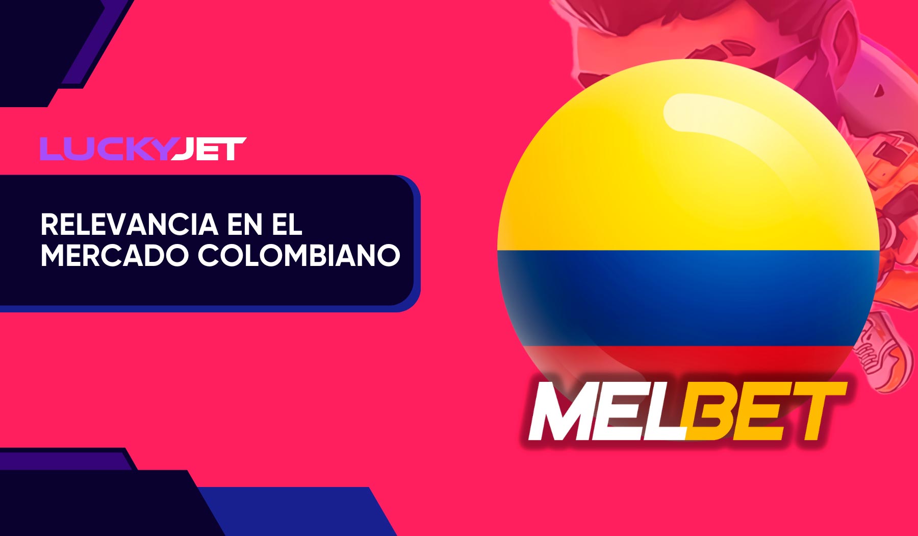 Lucky Jet Melbet en el mercado colombiano