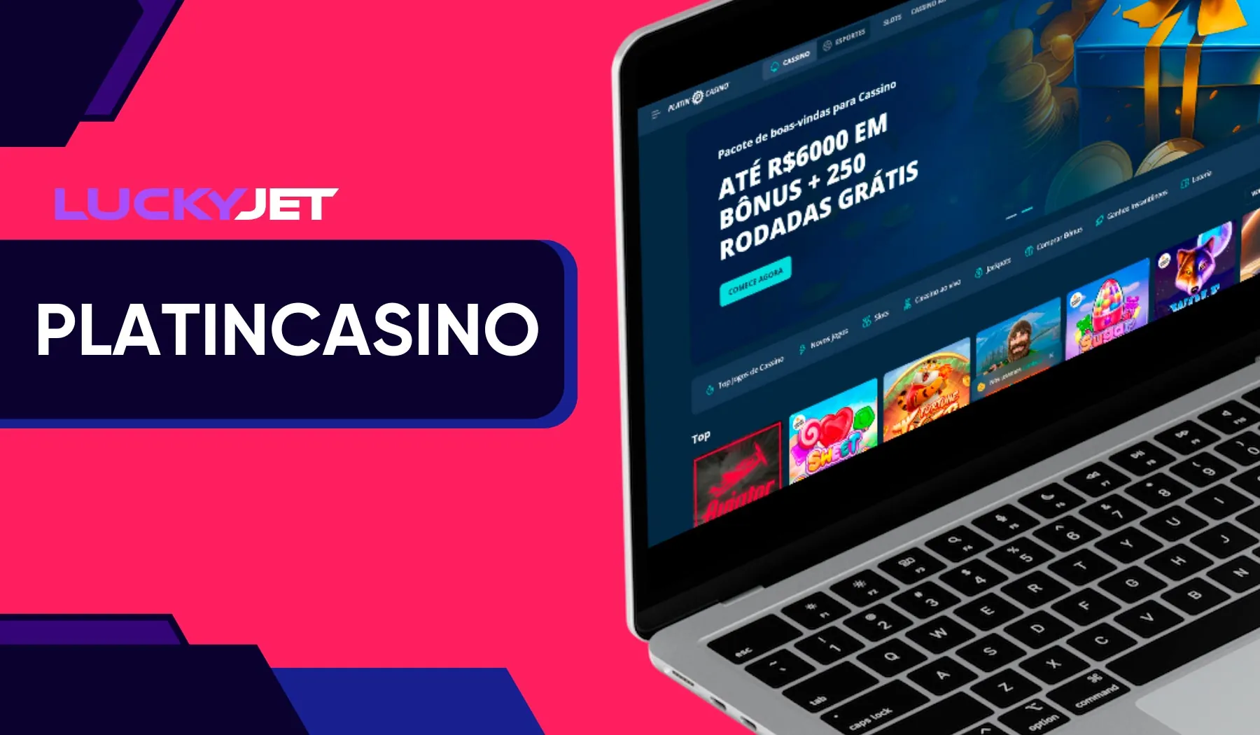 Jogue Luck Jet no PlatinCasino - Uma Plataforma Completa de Apostas