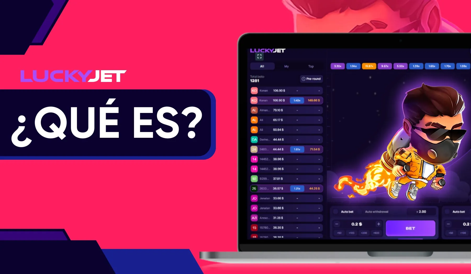 Lucky Jet es la tragamonedas que conquistó Colombia