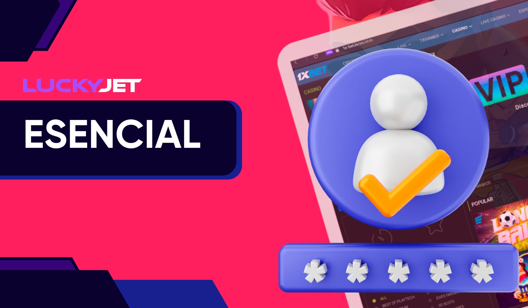 What is the 1xbet Lucky Jet verification process for?