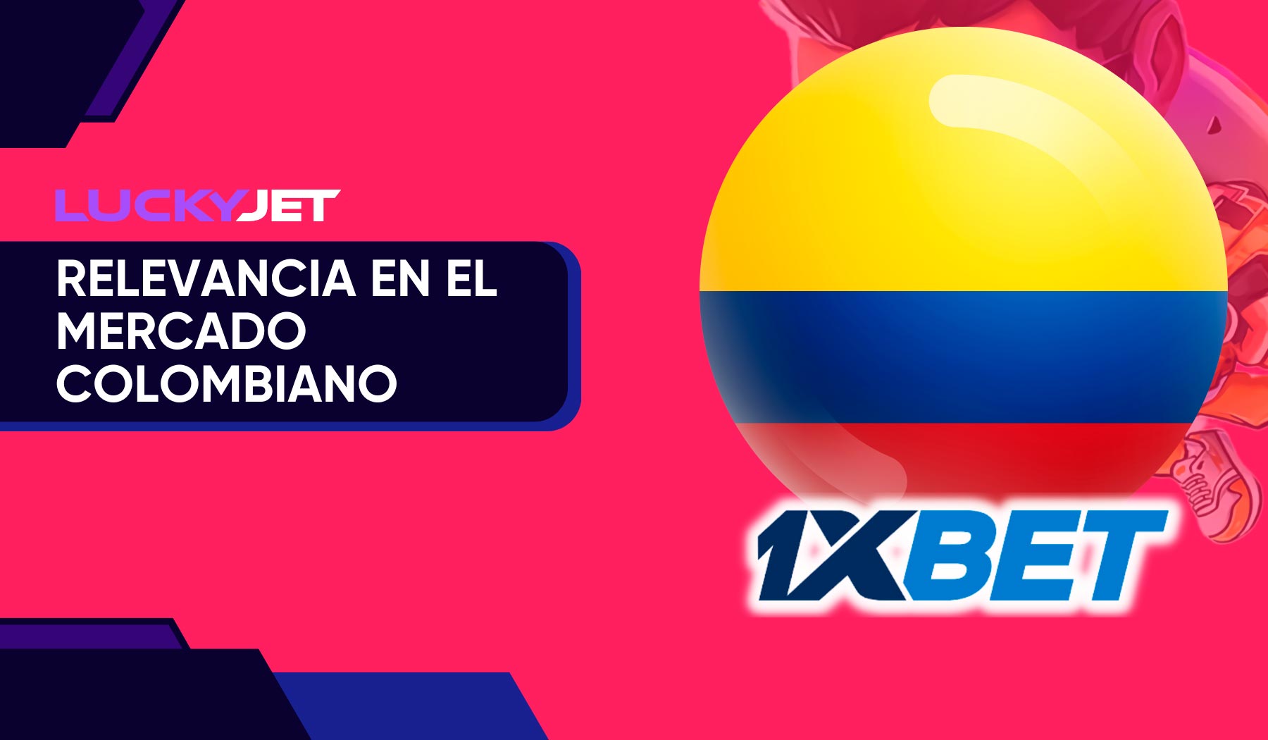 1xbet launched the Lucky Jet game specifically for the Colombian market