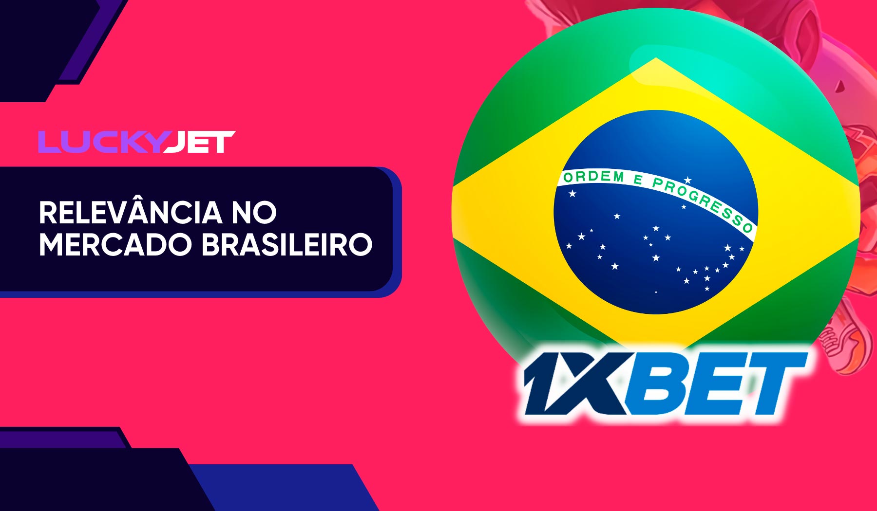 1xbet launched the Lucky Jet game specifically for the Brazilian market