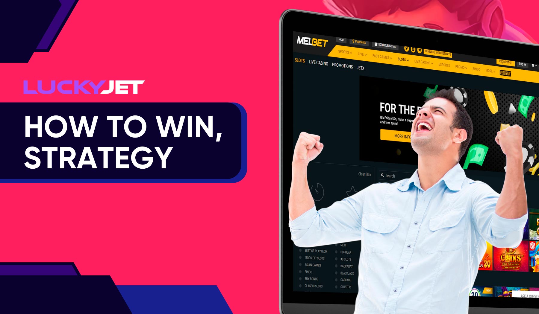 Win Big with Lucky Jet at Melbet