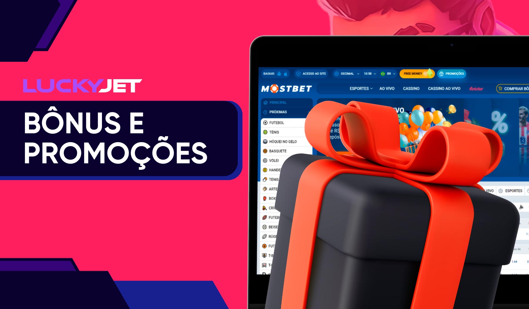 Lucky Jet na Mostbet tem bônus e promoções tentadores especialmente desenvolvidos para jogadores brasileiros