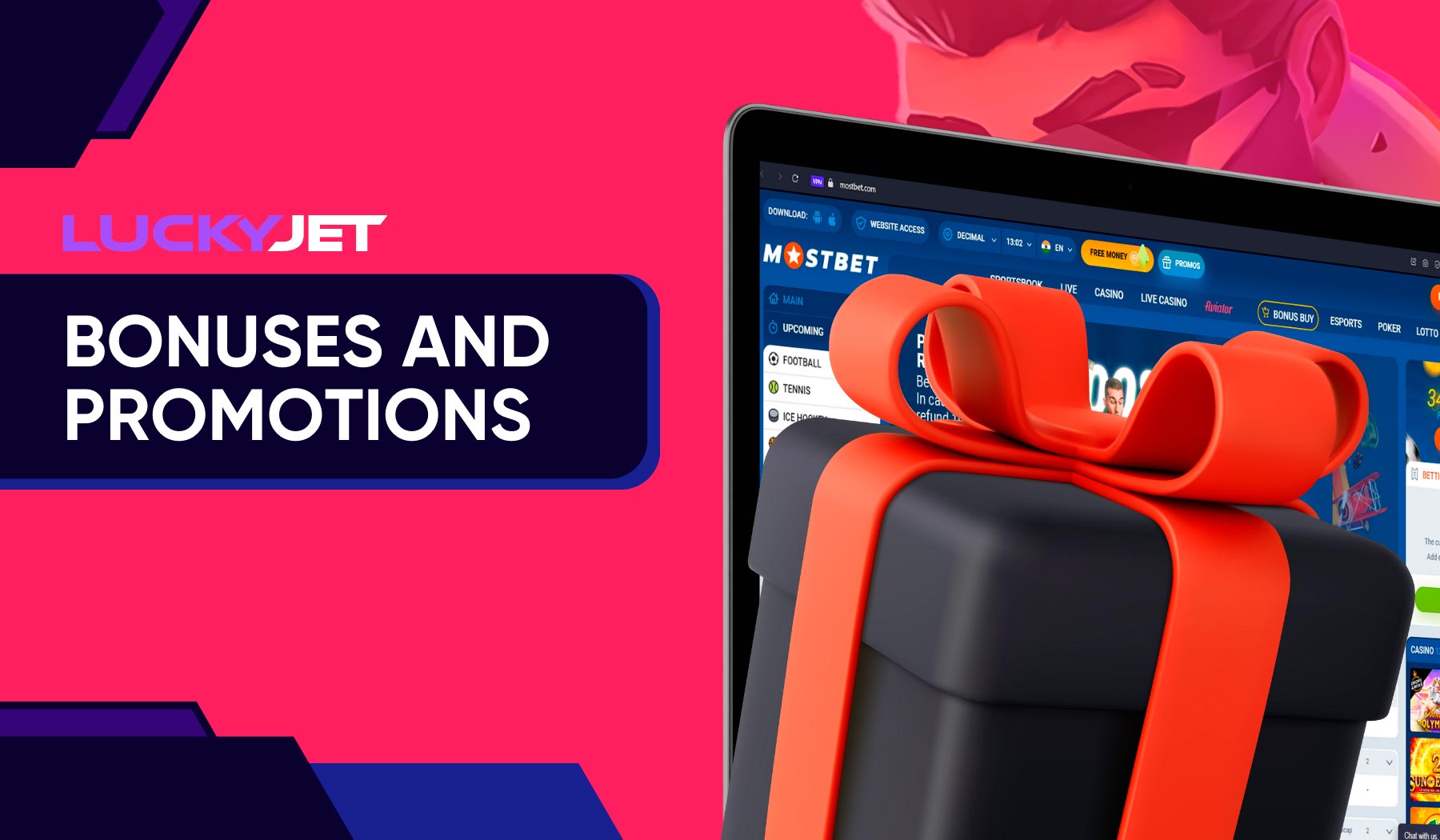 Lucky Jet at Mostbet has tempting bonuses and promotions specially designed for Indian players