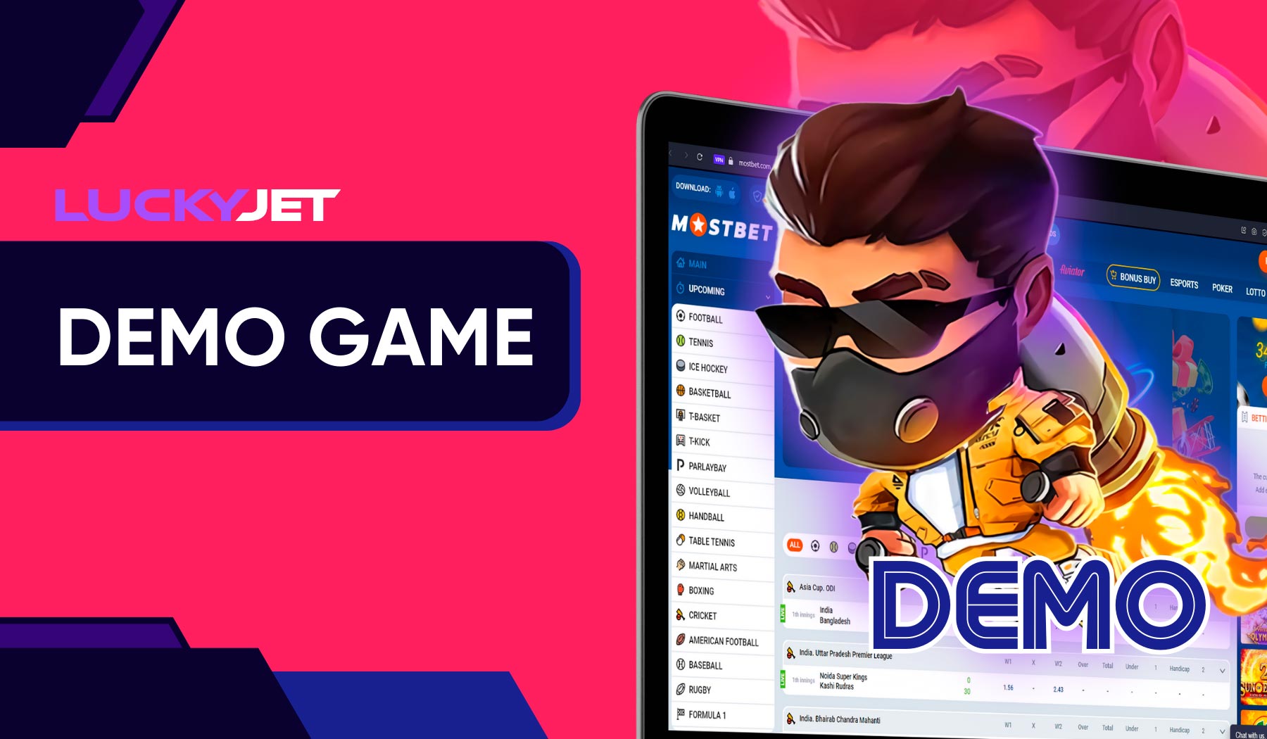 Play Mostbet Lucky Jet Demo Game for Free