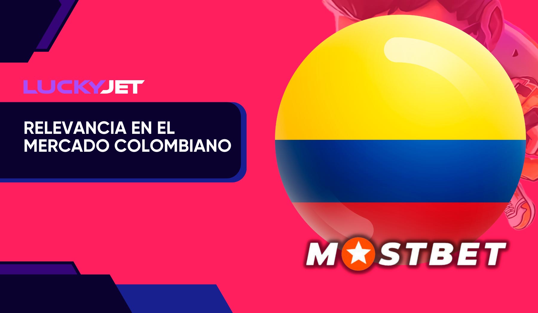 Mostbet Lucky Jet en el mercado colombiano