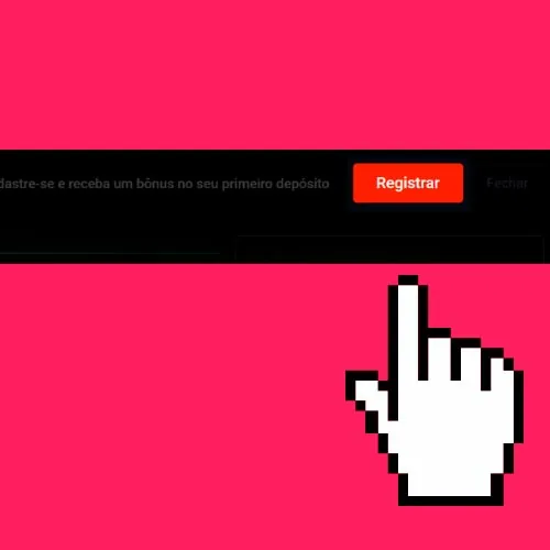 Toque na opção Inscrever-se no Pin-Up