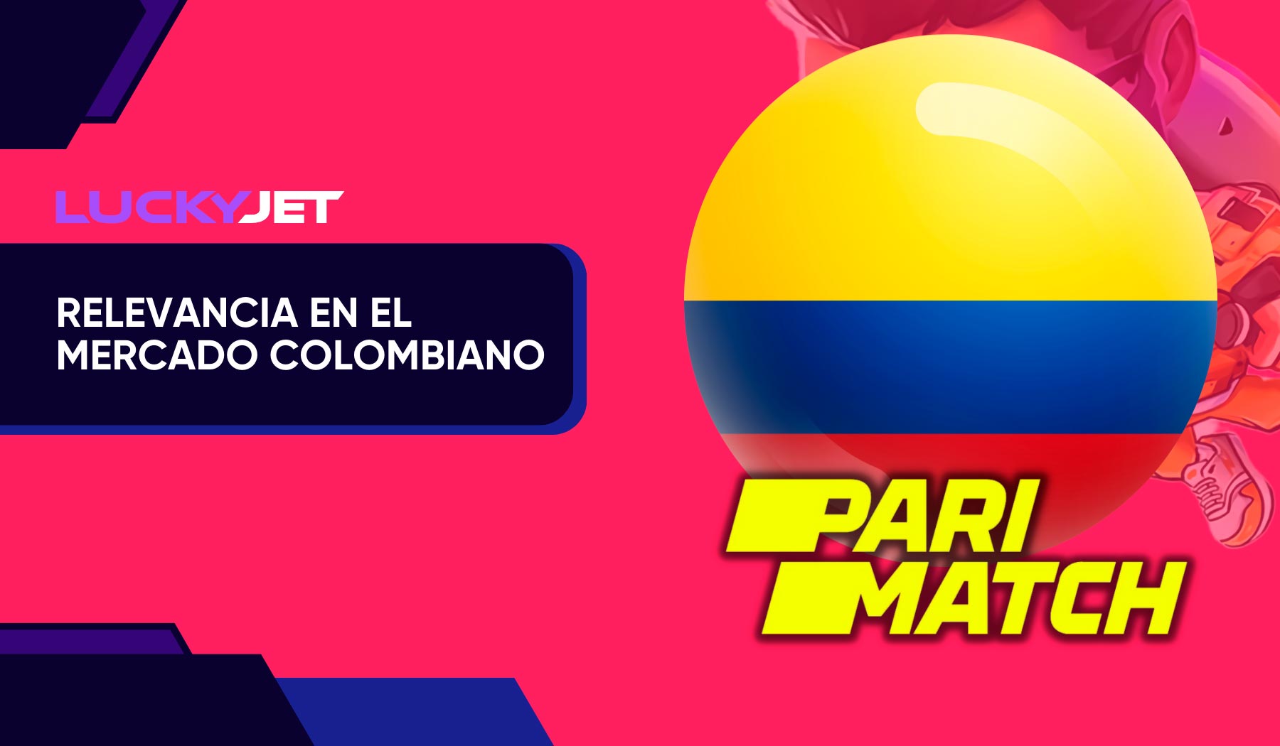 Lucky Jet Parimatch en el mercado colombiano