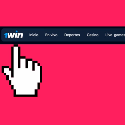Abra el sitio web de 1win